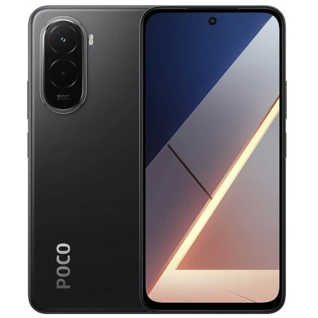 Smartphone POCO M7 4G – Snapdragon 685, Batteria 7000mAh, Ricarica 33W, Display 6.9” FHD+ 144Hz, 6GB+128GB, HyperOS 2 (Blu)