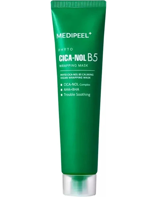 Маска-плівка із заспокійливим ефектом Medi-Peel Phyto Cica Nol B5 Wrapping Mask 70 мл - Фото 1 Маска-плівка із заспокійливим ефектом Medi-Peel Phyto Cica Nol B5 Wrapping Mask 70 мл - изображение 1