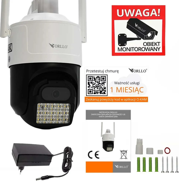 Kamera IP ORLLO Z18 (5904673513421) - obraz 5