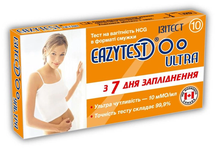 Тест для визначення вагітності "EAZYTEST Ультра" №1(BP00034) - зображення 1