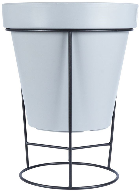 Підставка для квіткового горщика Vilde двостороння чорна 45x53 см (5904316460297) - зображення 4