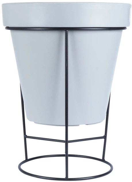 Підставка для квіткового горщика Vilde двостороння чорна 45x53 см (5904316460297) - зображення 4