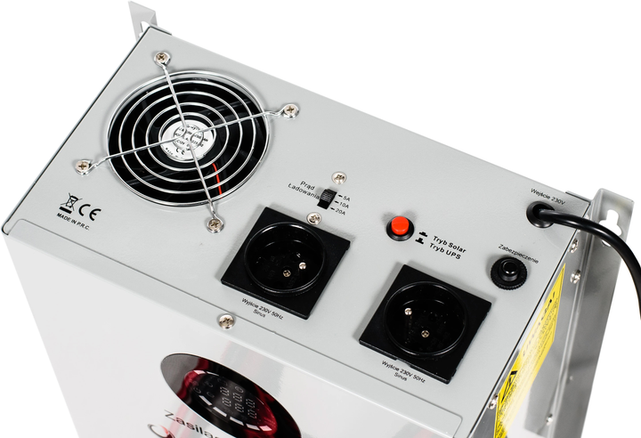 Zasilacz awaryjny TECHTRON ZA-TECH-700 70W/1000VA (5903816964649) - obraz 4