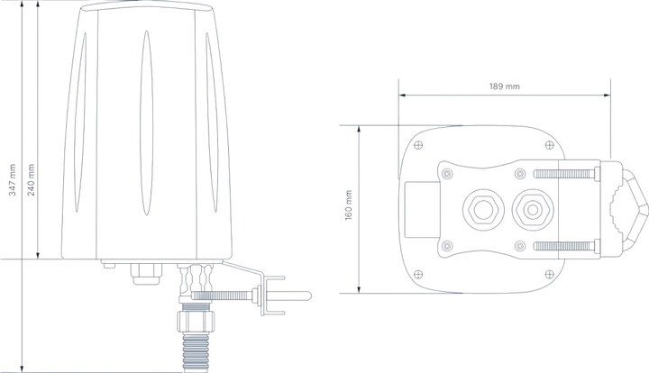 Антена Teltonika PR1ICA70 LTE/WI-FI/GPS (PR1ICA70) - зображення 3