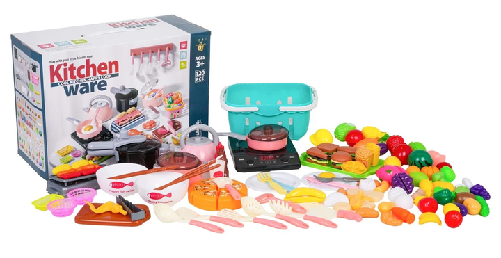 Набір металевих каструль + Аксесуари ZDZ.5770 (5903864970739) - зображення 3