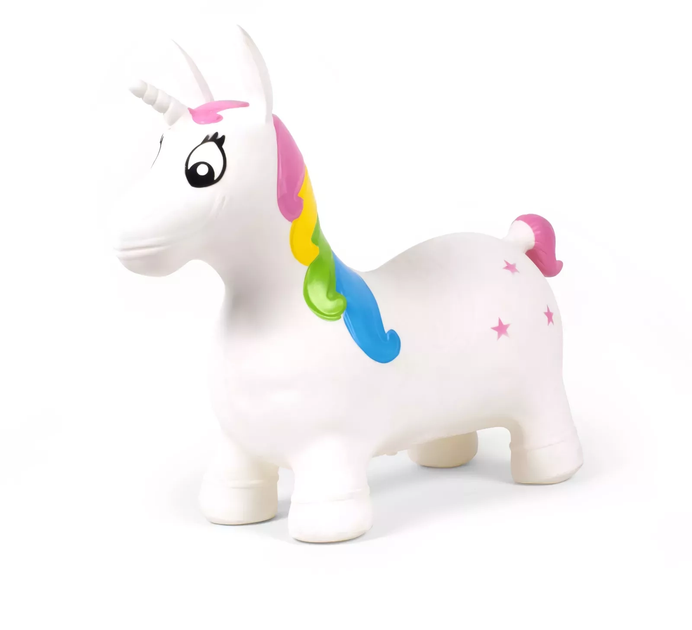 Skaczące zwierzątko bo. White Unicorn (4743199080014) - obraz 3
