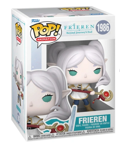 Фигурка Funko Pop Провожающая в последний путь Фрирен Фрирен Frieren: Beyond Journey's End Frieren10 см FP FB F 1986 - изображение 2