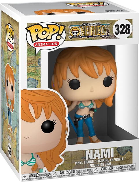 Фигурка Funko Pop Ван Пис Нами One Piece Nami 10 см OP N 328 - изображение 3