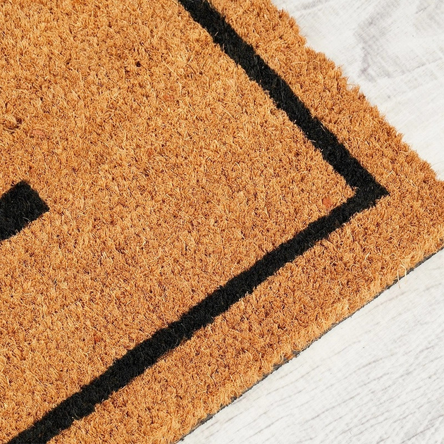 Wycieraczka do butów Home Styling Collection z włókna kokosowego podgumowana 75 x 45.5 x 1.5 cm (8720573956420) - obraz 4