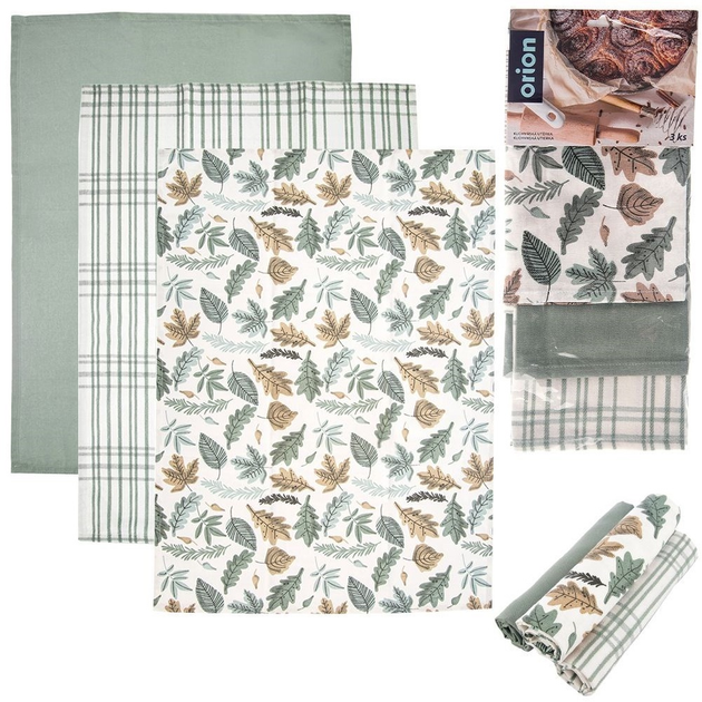Zestaw ręczników kuchennych Orion Dekor 50x70 cm 3 szt (8592381191184) - obraz 7