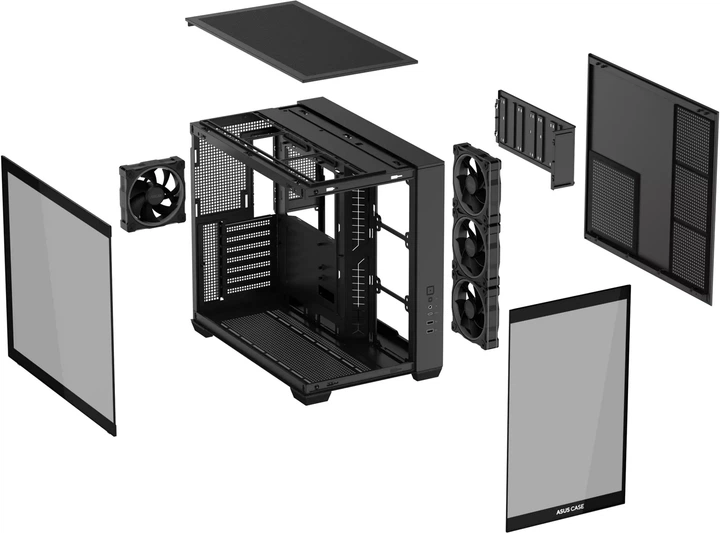 Корпус ASUS A32 Plus TG ARGB Black (90DC00S0-B19000) - зображення 15