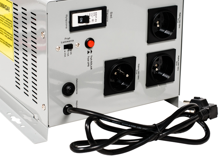 Zasilacz awaryjny TECHTRON ZA-TECH-1200 1200W (5903816964663) - obraz 4