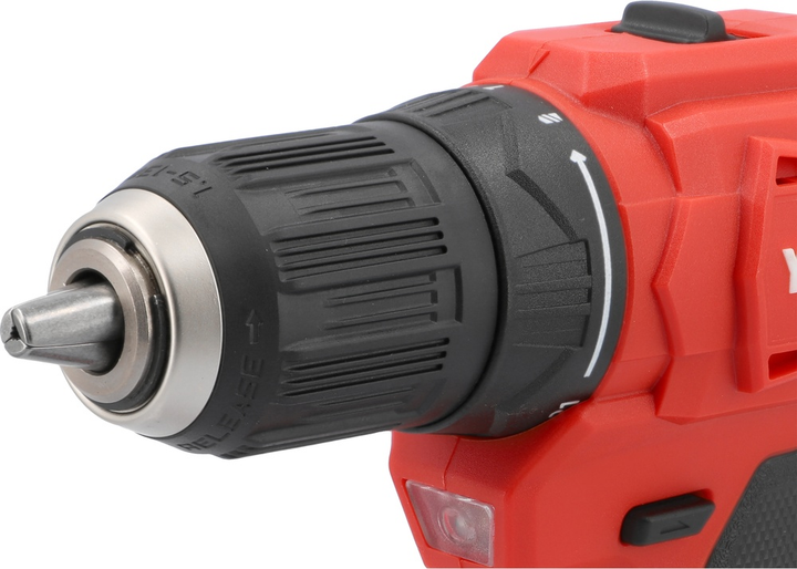 Wkrętarko-wiertarka akumulatorowa YATO 18V 45 Nm 2 akumulatory 2 Ah (YT-8277905) - obraz 4