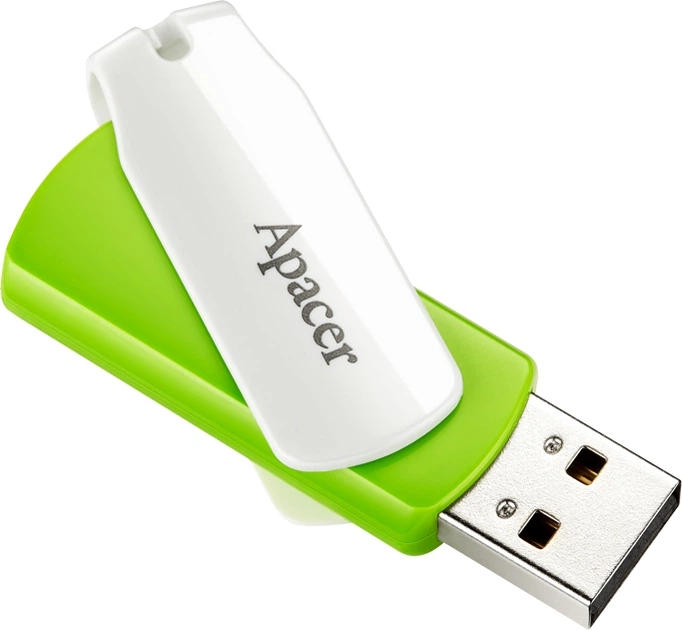 Флешка APACER АН335 64GB Green - изображение 4