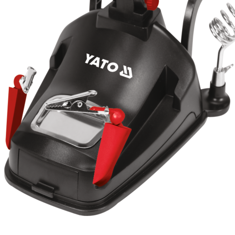 Uchwyt typu trzecia ręka YATO z podwójną lupą z podświetleniem LED (YT-73861) - obraz 7