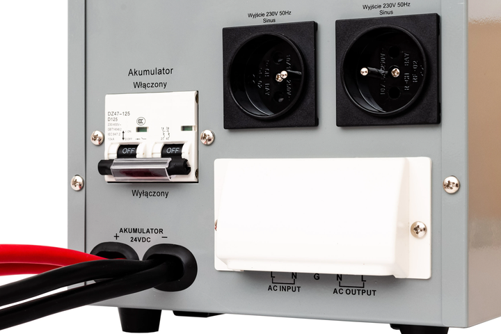 Zasilacz awaryjny TECHTRON ZA-TECH-3500 3500W (5905204691274) - obraz 5