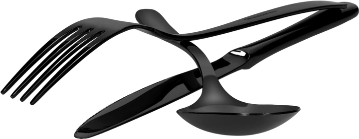 Набір столових приборів Zwieger Vesper чорний 24 елементи (5903357375089) (955555912584594) - Уцінка - зображення 2