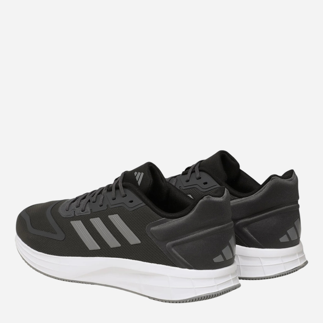 Чоловічі кросівки для бігу adidas Duramo 10 HP2380 42.5 Темно-сірі (4066748877850) (955555907334427) - Уцінка - зображення 3