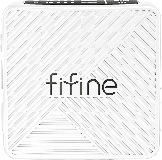 Mikrofon krawatowy Fifine White M9W (4820216978803) - obraz 3
