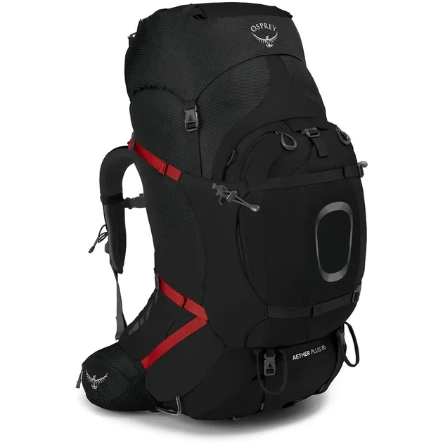 Рюкзак туристический Osprey Aether Plus 100 black L/XL (100070216) - изображение 2