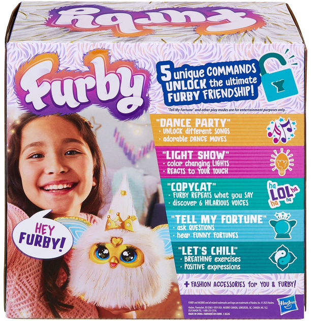 Zabawka interaktywna FURBY Gold Glam G1938 (5010996330260) - obraz 5