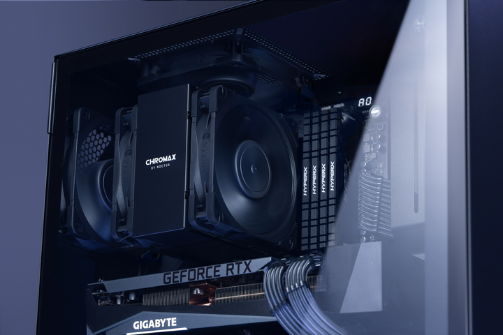 Pokrywka chłodnicy Noctua NA-HC8 chromax Black (NA-HC8 BLACK) - obraz 5