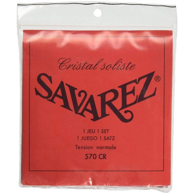Струны для классической гитары Savarez 570CR Cristal Soliste Normal Tension - изображение 2