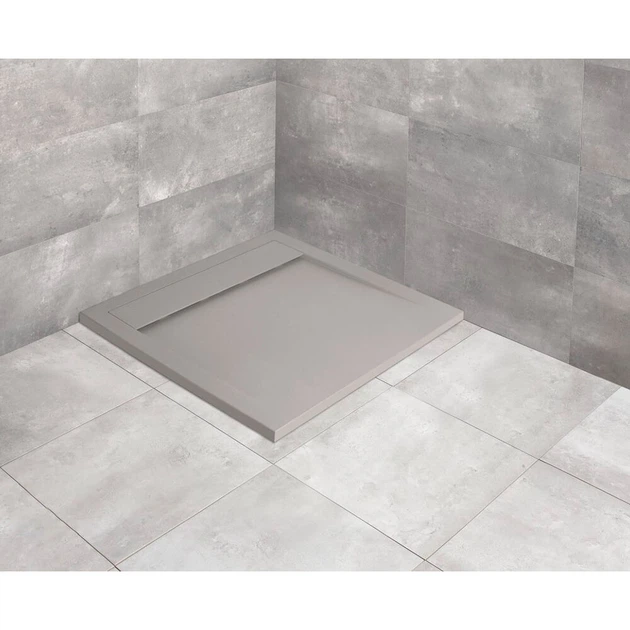 Душовий піддон Radaway Teos C 900x900x40, сірий - изображение 2