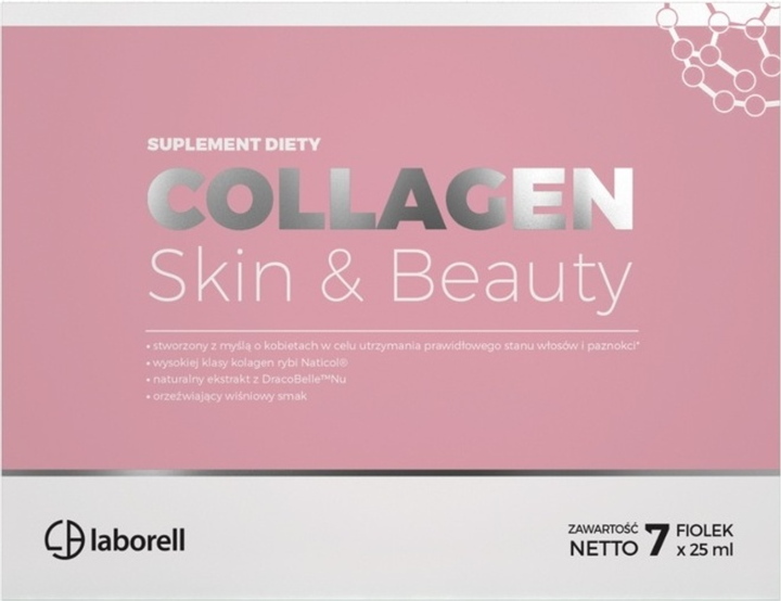 Suplement diety Laborell Skin&Beauty Collagen 7 x 25 ml (5902488011248) - obraz 2