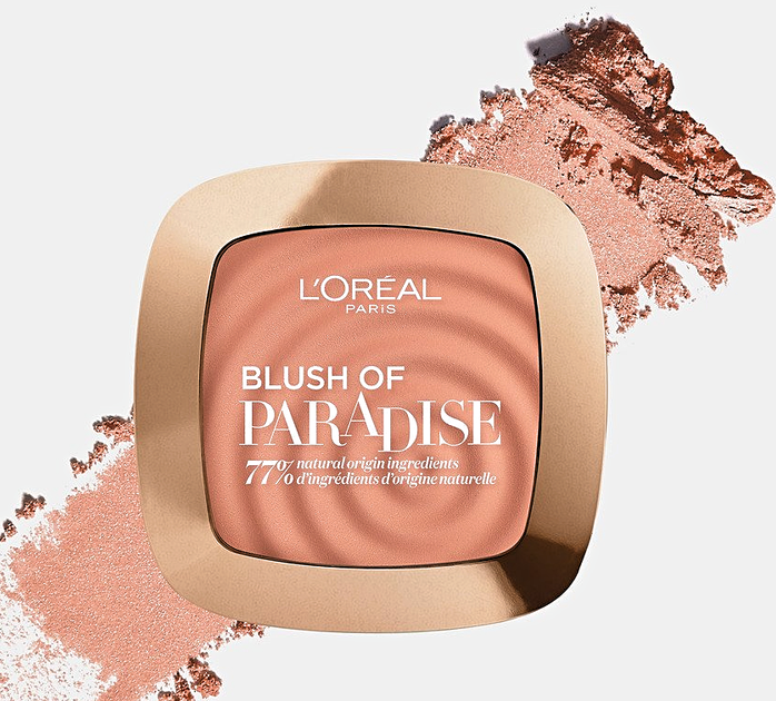 L`Oreal Paris Blush of Paradise Румяна для лица с натуральным сияющие № 01 - изображение 2