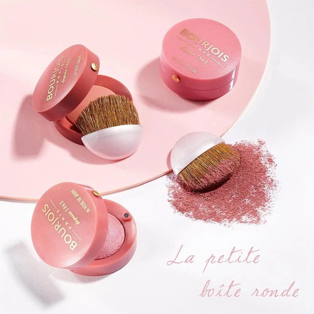 Румяна Bourjois Pastel Joues № 74 "Rose Ambre" - изображение 5