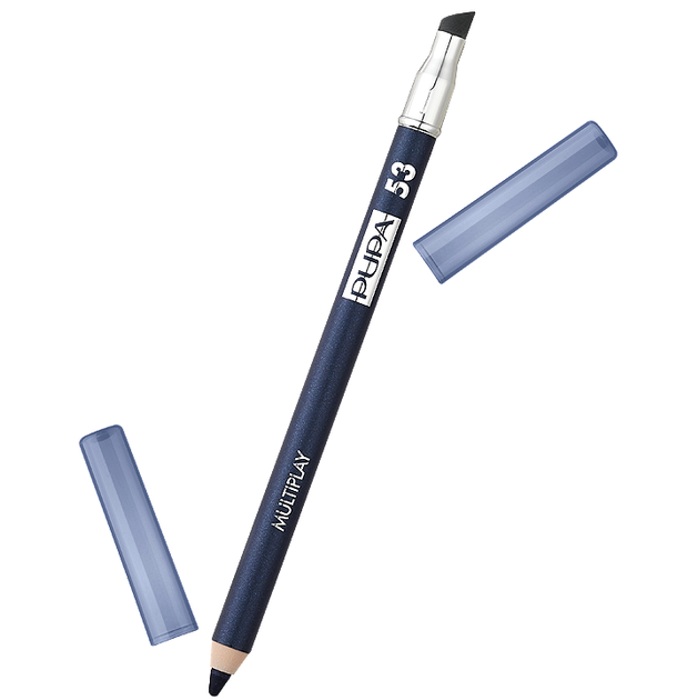 Pupa Multiplay Eye Pencil Карандаш для глаз 3-в-1 № 53 "Midnight Blue" - Фото 1 Pupa Multiplay Eye Pencil Карандаш для глаз 3-в-1 № 53 "Midnight Blue" - изображение 1