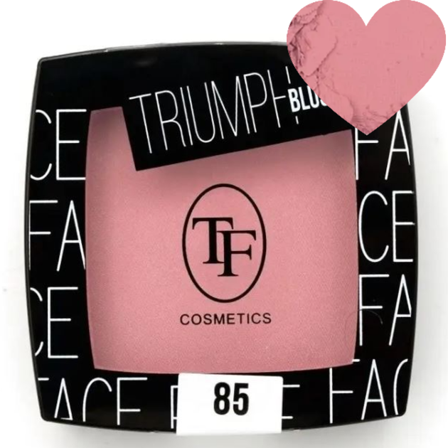 Румяна компактные одноцветные Triumph Blush "Триумф" № 85 - Фото 1 Румяна компактные одноцветные Triumph Blush "Триумф" № 85 - изображение 1