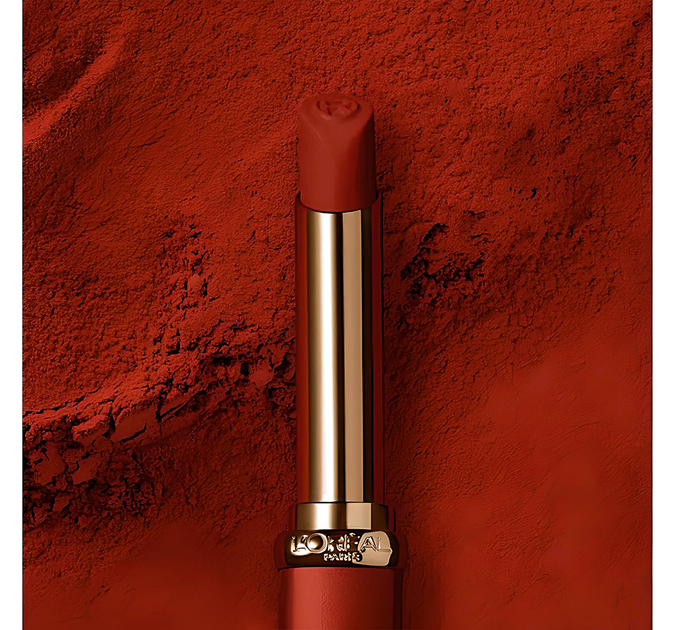 L'Oreal Paris Color Riche Intense Volume Matte Матова помада для губ № 200 "L'orange Stand Up" - Фото 3 L'Oreal Paris Color Riche Intense Volume Matte Матова помада для губ № 200 "L'orange Stand Up" - изображение 3