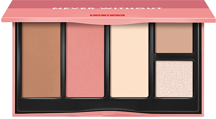 Pupa Never Without Palette Палетка для макияжа лица № 001 "Light Skin" - Фото 1 Pupa Never Without Palette Палетка для макияжа лица № 001 "Light Skin" - изображение 1