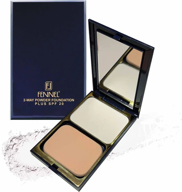 Fennel 2 Way Foundation SPF20 Крем-пудра 2 в 1 "Light" - Фото 2 Fennel 2 Way Foundation SPF20 Крем-пудра 2 в 1 "Light" - изображение 2