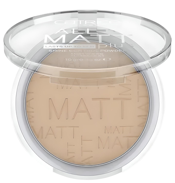 Catrice All Matt Plus Shine Control Powder Матирующая пудра для лица № 030 "Warm Beige" - Фото 2 Catrice All Matt Plus Shine Control Powder Матирующая пудра для лица № 030 "Warm Beige" - изображение 2
