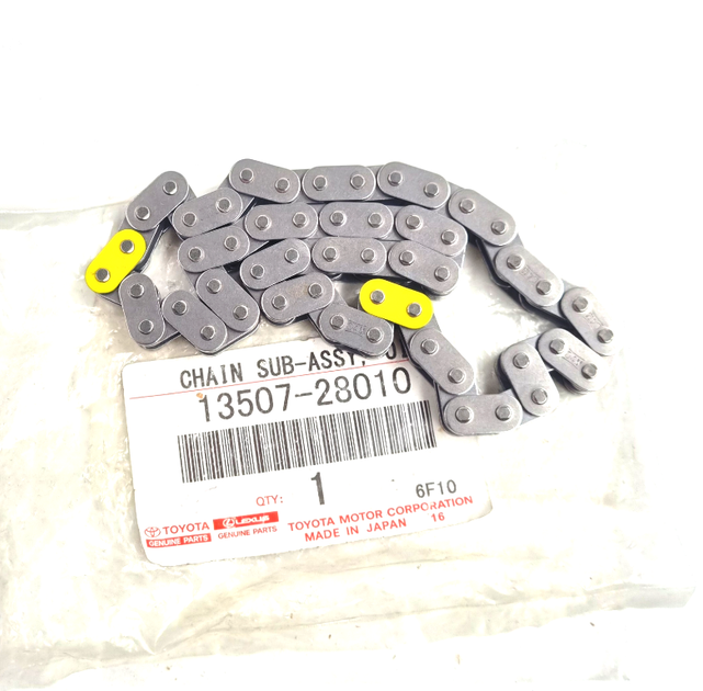 Цепь привода масляного насоса Toyota, OEM 13507-28010, 52 звена, 2AZ-FE - изображение 3