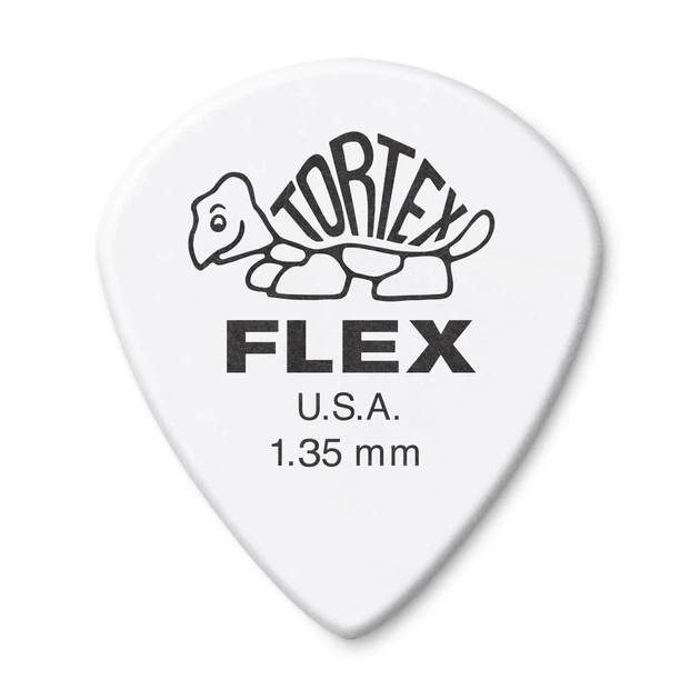 Медиатор Dunlop 4680 Tortex Flex Jazz III 1.35 mm (1 шт.) - Фото 1 Медиатор Dunlop 4680 Tortex Flex Jazz III 1.35 mm (1 шт.) - изображение 1