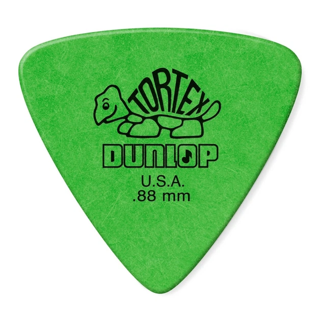 Медиаторы Dunlop 431P.88 Tortex Triangle Player's Pack 0.88 mm (6 шт.) - изображение 2