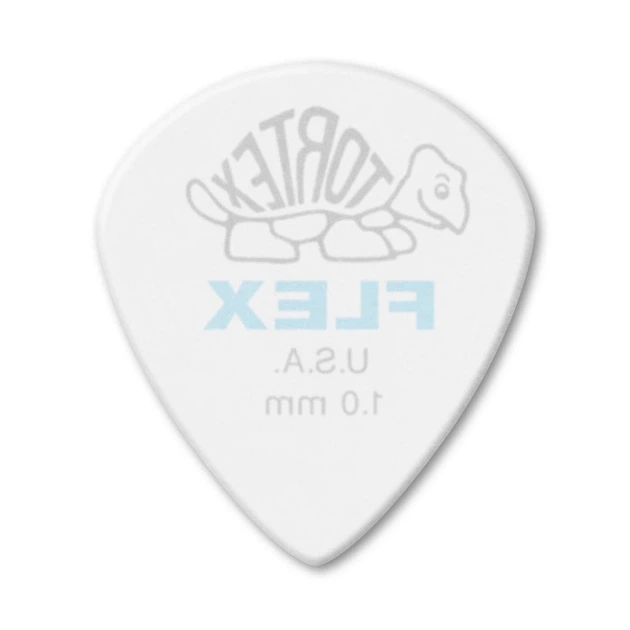 Медиатор Dunlop 4660 Tortex Flex Jazz III XL 1.0 mm (1 шт.) - Фото 2 Медиатор Dunlop 4660 Tortex Flex Jazz III XL 1.0 mm (1 шт.) - изображение 2