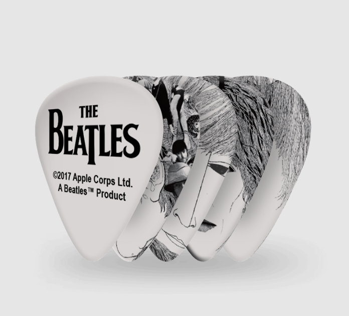 Медиаторы D'Addario 1CWH410B1 BEATLES PICKS REVOLVER (MEDIUM) (10 шт.) - изображение 3