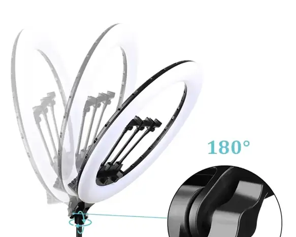 Кольцевая лампа Ring Fill Light QX-300 - Фото 4 Кольцевая лампа Ring Fill Light QX-300 - изображение 4