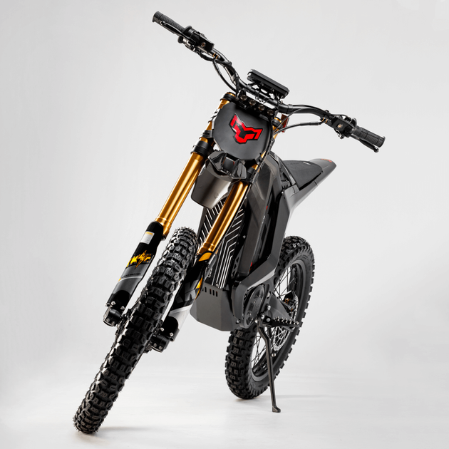 Електромотоцикл Arctic Leopard XE PRO S чорний з золотим - изображение 5
