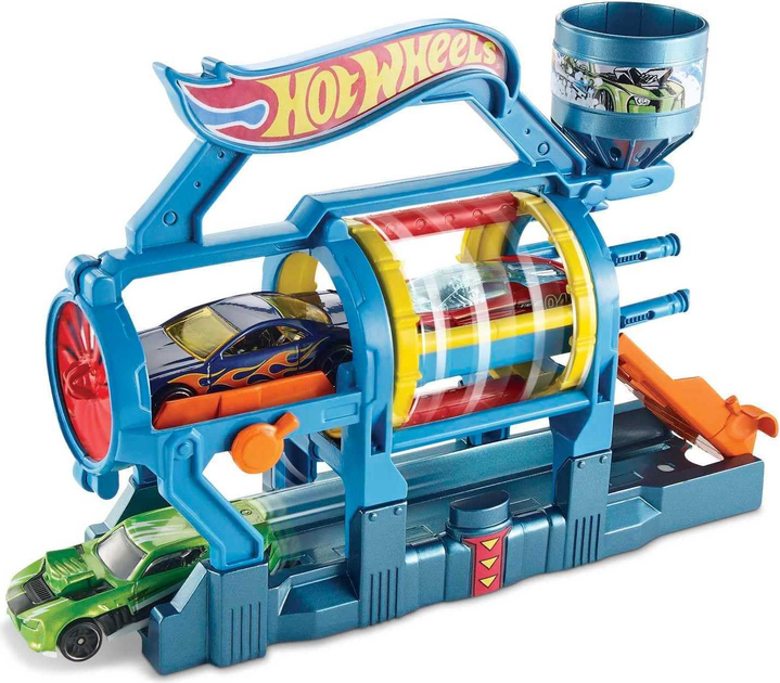 Zestaw do zabawy Mattel Hot Wheels Turbomyjnia (FJN35) (887961539110) - obraz 2