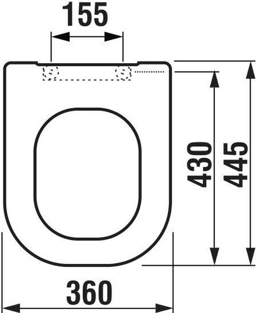 Deska sedesowa Jika Deep (H8936103000631) - obraz 2