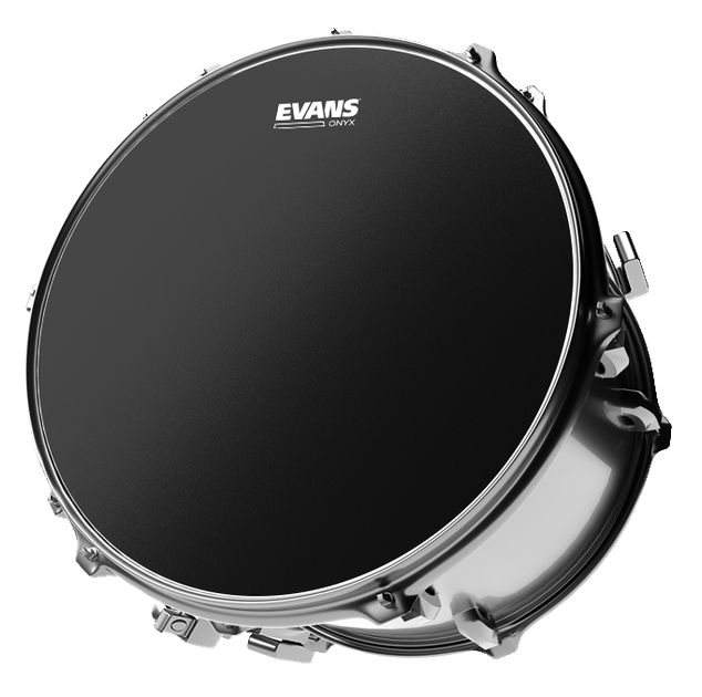 Пластик для малого барабана/тому/тімбале Evans B14ONX2 14" Onyx 2-Ply - Фото 2 Пластик для малого барабана/тому/тімбале Evans B14ONX2 14" Onyx 2-Ply - зображення 2