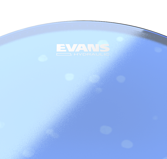 Пластик для малого барабана Evans B14HB 14" Hydraulic Blue Coated - Фото 3 Пластик для малого барабана Evans B14HB 14" Hydraulic Blue Coated - зображення 3