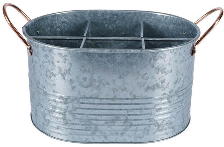 Скринька для пляшок Home & Styling Collection металева на 6 пляшок (8720573454834) - зображення 1