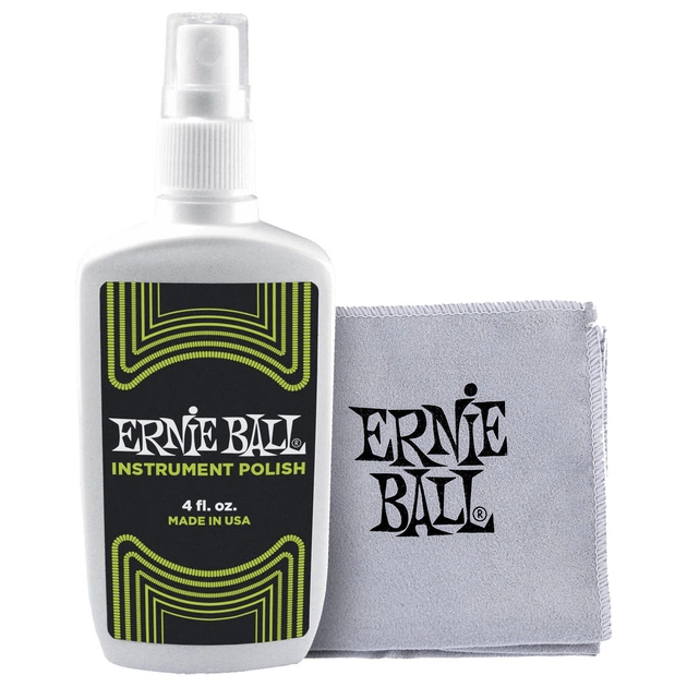 Гитарный полироль-очиститель с салфеткой Ernie Ball 4222 Guitar Polish with Cloth - Фото 1 Гитарный полироль-очиститель с салфеткой Ernie Ball 4222 Guitar Polish with Cloth - изображение 1